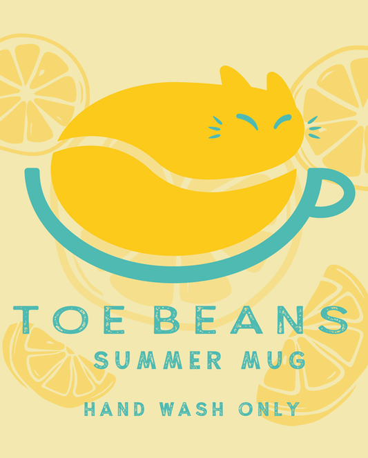 Toe Beans Seasonal Special Coffee Mug (Summer)