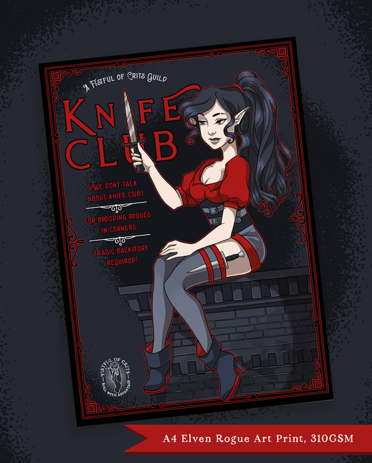 [Rogue Knife Club] - A4/A5 Print