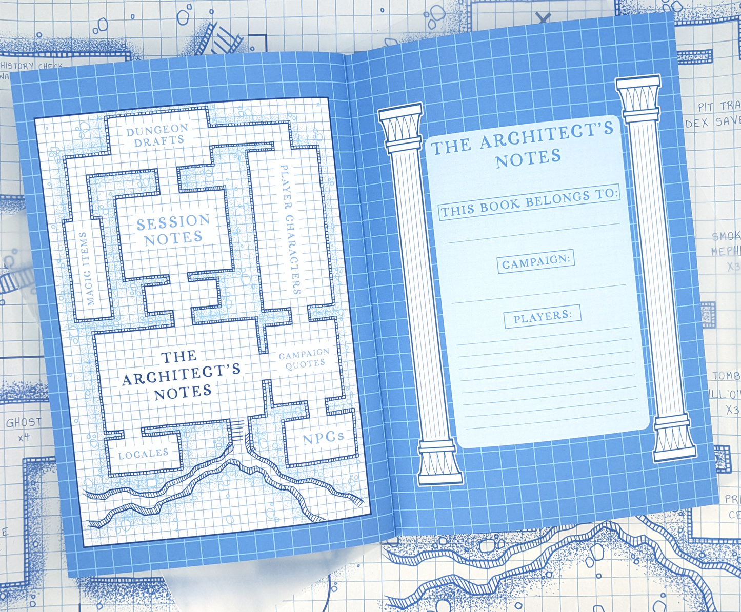 [The Architect] Dungeon Master's Table Notebook