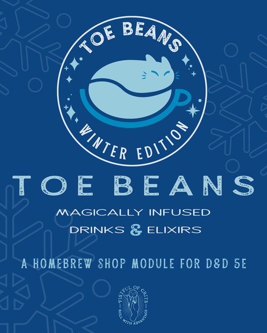 Toe Beans Winter Edition (Digital PDF pack)